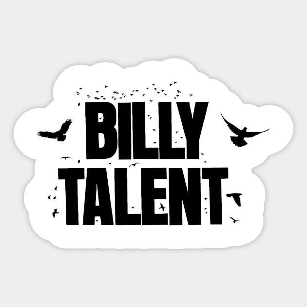 Billy Talent Sticker by chloewilder.xyz